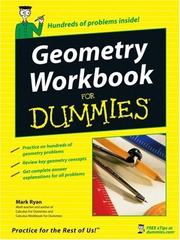 Cover of: Geometry Workbook For Dummies