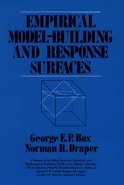 Cover of: Empirical model-building and response surfaces