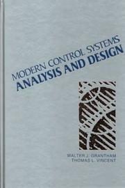 Modern control systems analysis and design by Walter J. Grantham