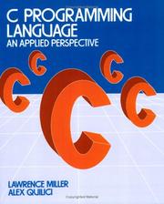 Cover of: C programming language by Lawrence H. Miller