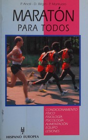 Cover of: Maraton Para Todos by Pierre Anctil, Daniel Begin, patrick Montuoro