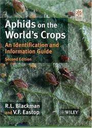 Cover of: Aphids on the World's Crops: An Identification and Information Guide, 2nd Edition