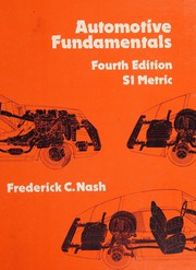 Cover of: Automotive fundamentals by Frederick C. Nash