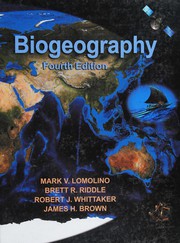 Biogeography by Mark V. Lomolino