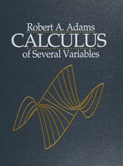 Cover of: Calculus of several variables