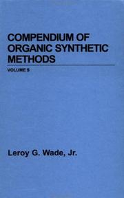 Cover of: Compendium of Organic Synthetic Methods by Michael B. Smith