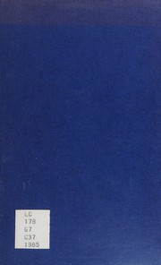 Cover of: Government and the universities in Britain: programme and performance, 1960-1980