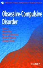 Cover of: Obsessive-Compulsive Disorder (Wpa Series Vol. 4) by Norman Sartorius, Ahmed Okasha, Joseph Zohar