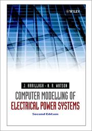 Cover of: Computer Modelling of Electrical Power Systems by Jos Arrillaga, Neville R. Watson