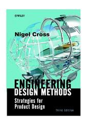 Cover of: Engineering design methods | Cross, Nigel