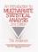 Cover of: An introduction to multivariate statistical analysis