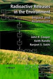 Cover of: Radioactive Releases in the Environment:  Impact and  Assessment