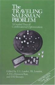 Cover of: The Traveling Salesman Problem by E. L. Lawler, Jan Karel Lenstra, A. H. G. Rinnooy Kan, D. B. Shmoys