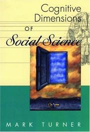 Cover of: Cognitive Dimensions of Social Science (Psychology)