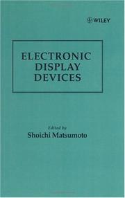 Cover of: Electronic display devices | 