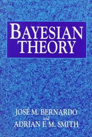 Cover of: Bayesian theory by J. M. Bernardo