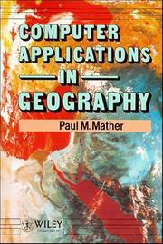 Cover of: Computer applications in geography