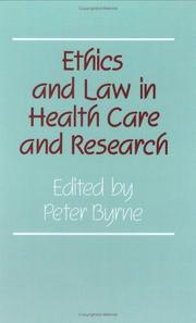 Cover of: Volume 5, Ethics and Law in Health Care and Research