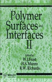 Cover of: Polymer surfaces and interfaces II