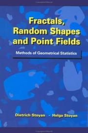 Cover of: Fractals, random shapes, and point fields by Dietrich Stoyan