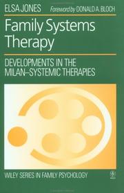 Family systems therapy by Elsa Jones