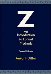Cover of: Z: an introduction to formal methods