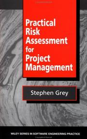 Cover of: Practical risk assessment for project management
