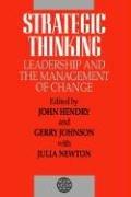 Cover of: Strategic thinking by edited by John Hendry and Gerry Johnson with Julia Newton.