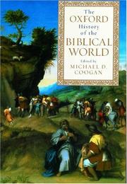 Cover of: The Oxford History of the Biblical World by Michael D. Coogan