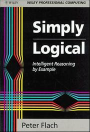 Cover of: Simply logical: intelligent reasoning by example