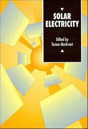 Cover of: Solar electricity