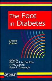 Cover of: The foot in diabetes
