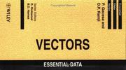Cover of: Vectors: Essential Data