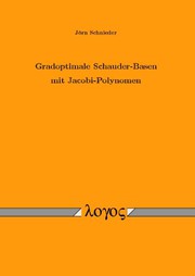 Gradoptimale Schauder-Basen Mit Jacobi-Polynomen