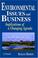 Cover of: Environmental issues and business