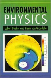 Cover of: Environmental physics