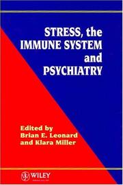 Cover of: Stress, the immune system, and psychiatry