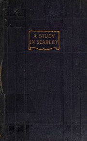 Cover of: A Study in Scarlet