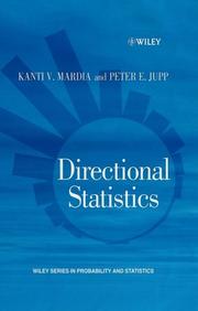 Cover of: Directional statistics by K. V. Mardia