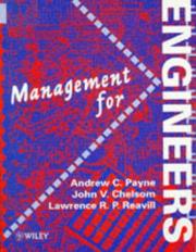 Cover of: Management for engineers