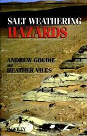 Cover of: Salt weathering hazard by Andrew Goudie