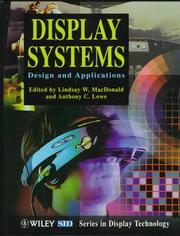 Cover of: Display Systems: Design and Applications (Wiley Series in Display Technology)