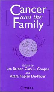 Cover of: Cancer and the family | 