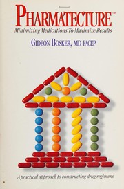 Cover of: Pharmatecture by Gideon Bosker