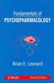Cover of: Fundamentals of psychopharmacology