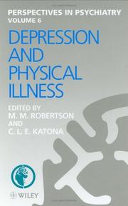 Cover of: Depression and physical illness