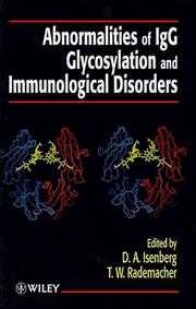 Cover of: Abnormalities of IgG glycosylation and immunological disorders