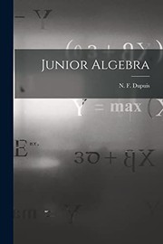 Junior Algebra [microform]