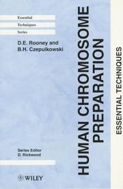 Cover of: Human Chromosome Preparation: Essential Techniques
