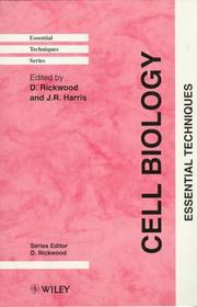 Cover of: Cell Biology: Essential Techniques